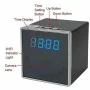 Réveil caméra Full HD 1080P Wifi vision de nuit - Surveillez en toute discrétion