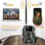 Caméra de Chasse 1080P Vision Nocturne 2G Grand Angle Étanche avec Envoi MMS