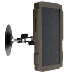 Panneau solaire 12V 5000ma: autonomie pour caméras de chasse et surveillance