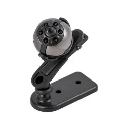 Mini Caméra 1080P Ronde Métal: Vision Nocturne et Détecteur de Mouvement