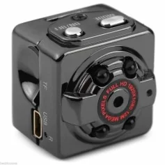 Mini Caméra Espion Full HD 1080P Vision Nocturne 3cm Ultra Discrète