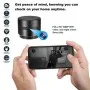 Haut-parleur Espion WiFi 4K - Caméra Cachée Bluetooth avec Alertes de Mouvement