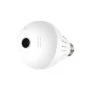 Ampoule Caméra 360° WiFi HD 960P, Audio Bidirectionnel et Détection Mouvement