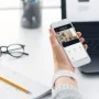 Caméra IP 720p Design Moderne, Vision Nocturne, Wifi, iOS & Android 360°