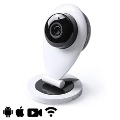 Caméra Surveillance Wifi HD Design - Vision Nocturne & Détection Mouvement