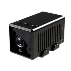 Mini caméra WiFi Full HD 1920x1080, vision nocturne et audio bidirectionnel