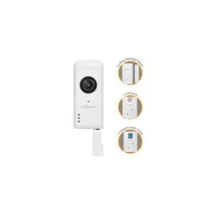 Kit sécurité maison : Caméra WiFi 1080P et 4 détecteurs intégrés