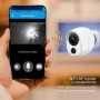 Caméra Surveillance Extérieure 2MP Etanche WiFi Vision Nocturne Audio Bidirectionnel