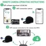 Casquette Caméra Espion Full HD 1080P WiFi - Discrétion et Performance