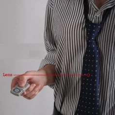 Cravate Caméra Espion 4Go avec Télécommande - Discrétion & Élégance